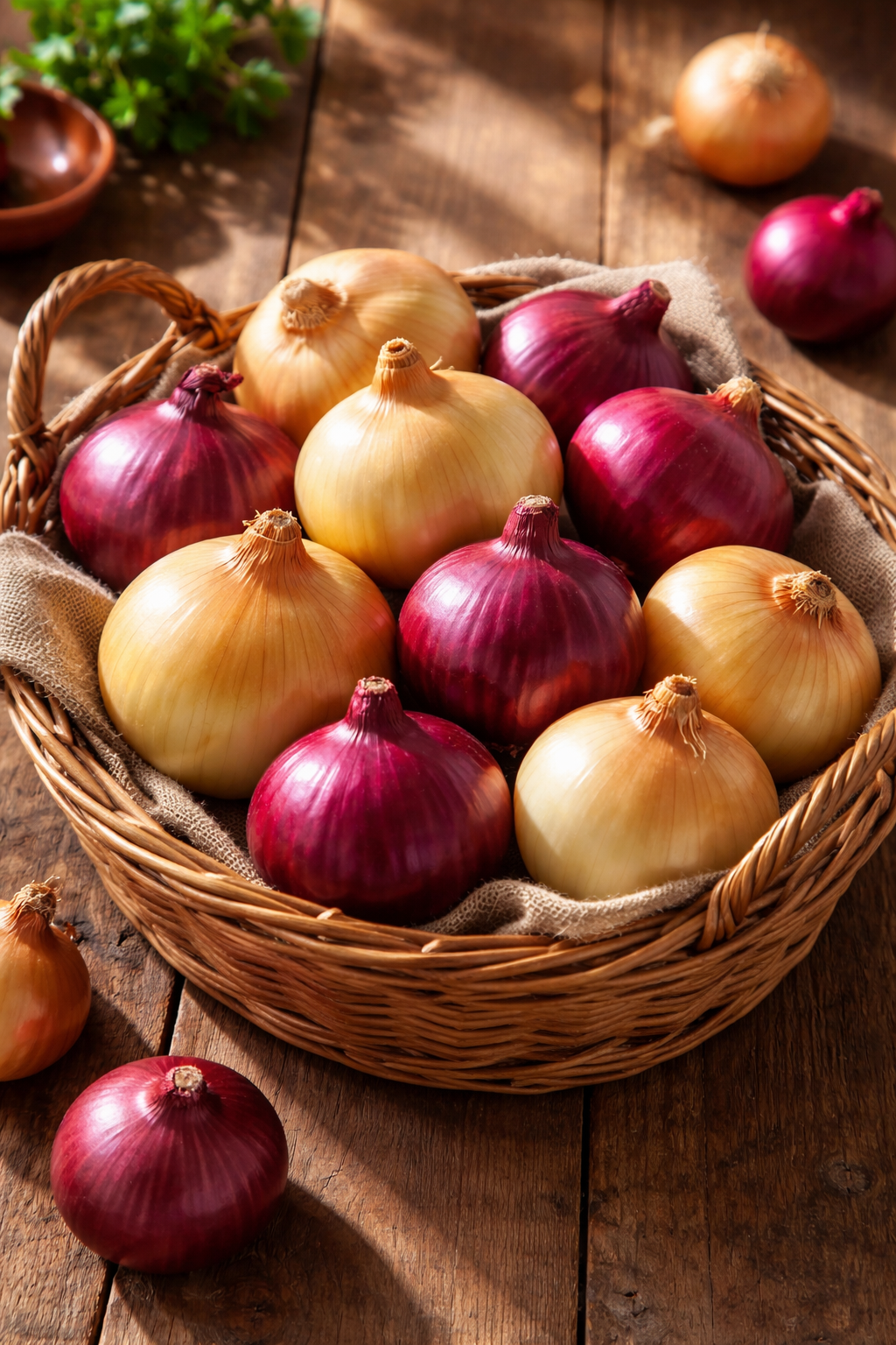 mellow onionさま専用 25LB Mixed Onion Box- Vidalia & Sweet Red – McLain Farms
