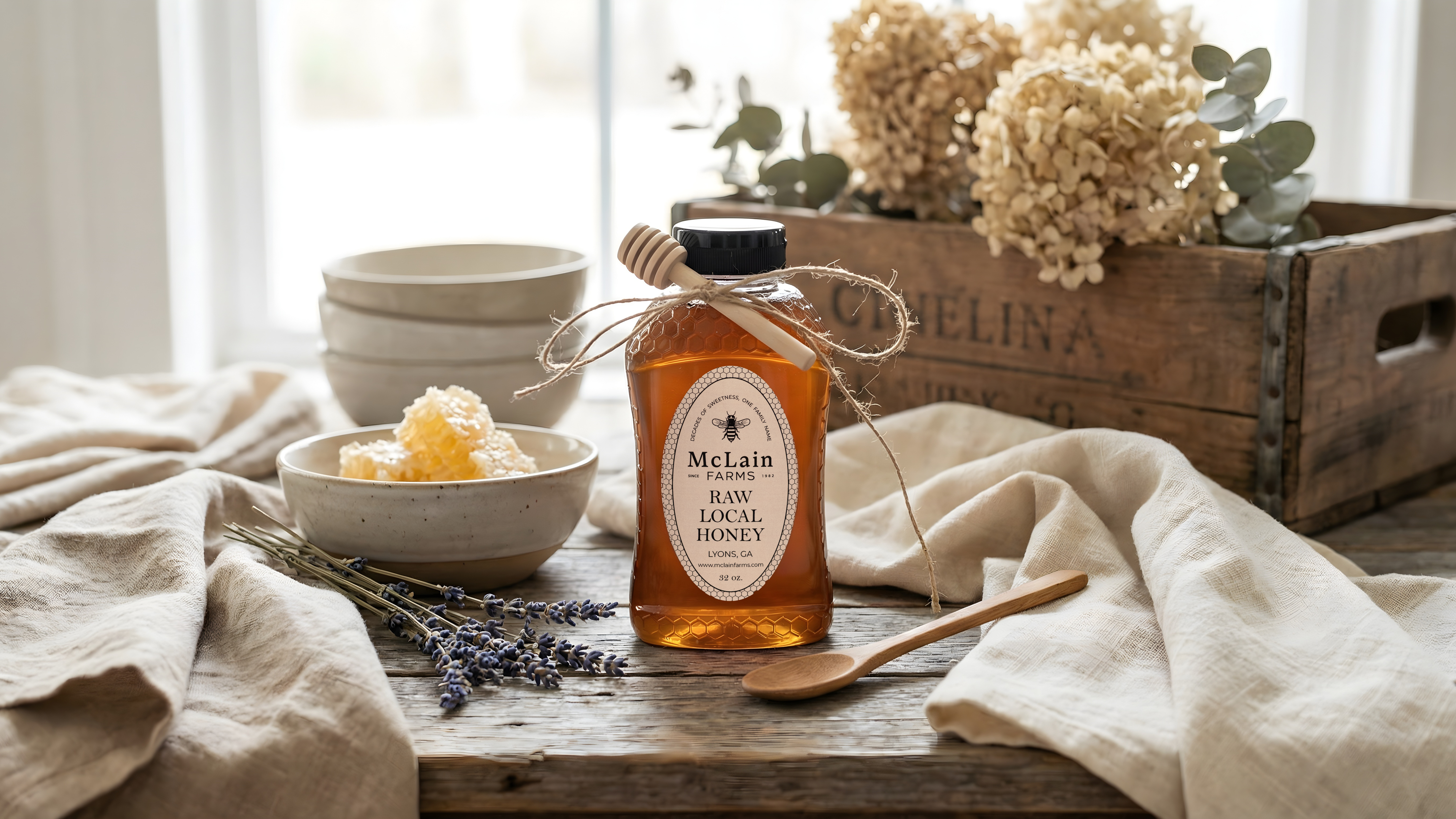 Local Raw Honey – McLain Farms