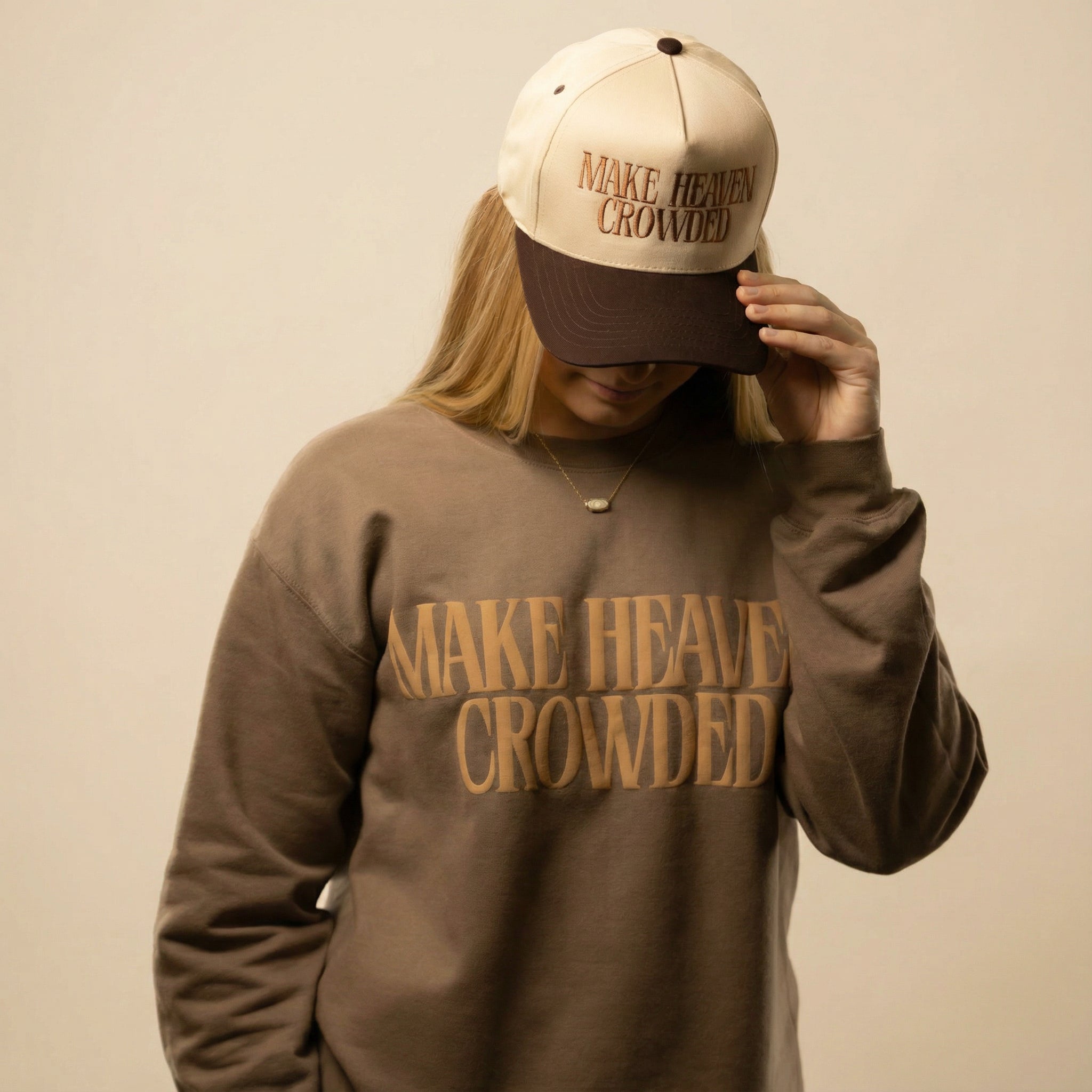 Make Heaven Crowded Puff Midweight Sweatshirt