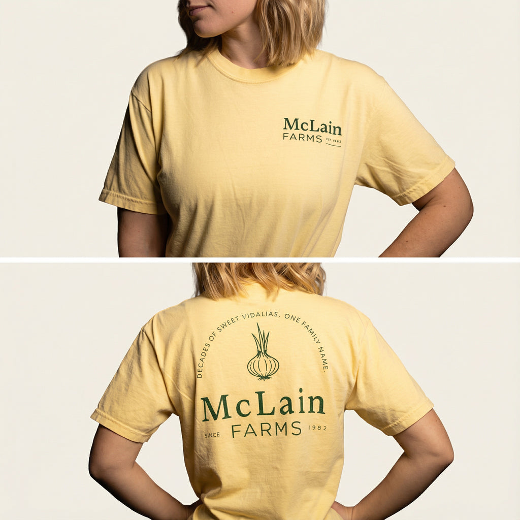 McLain Farms Comfort Color Short Sleeve Tee Shirt