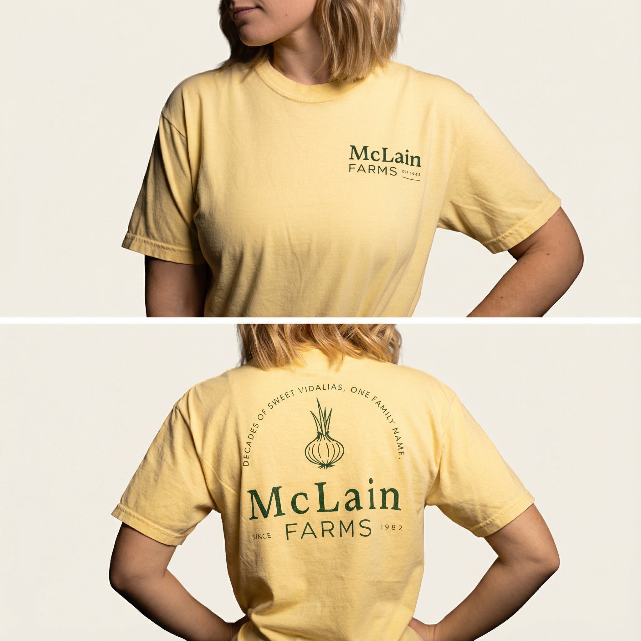McLain Farms Comfort Color Short Sleeve Tee Shirt