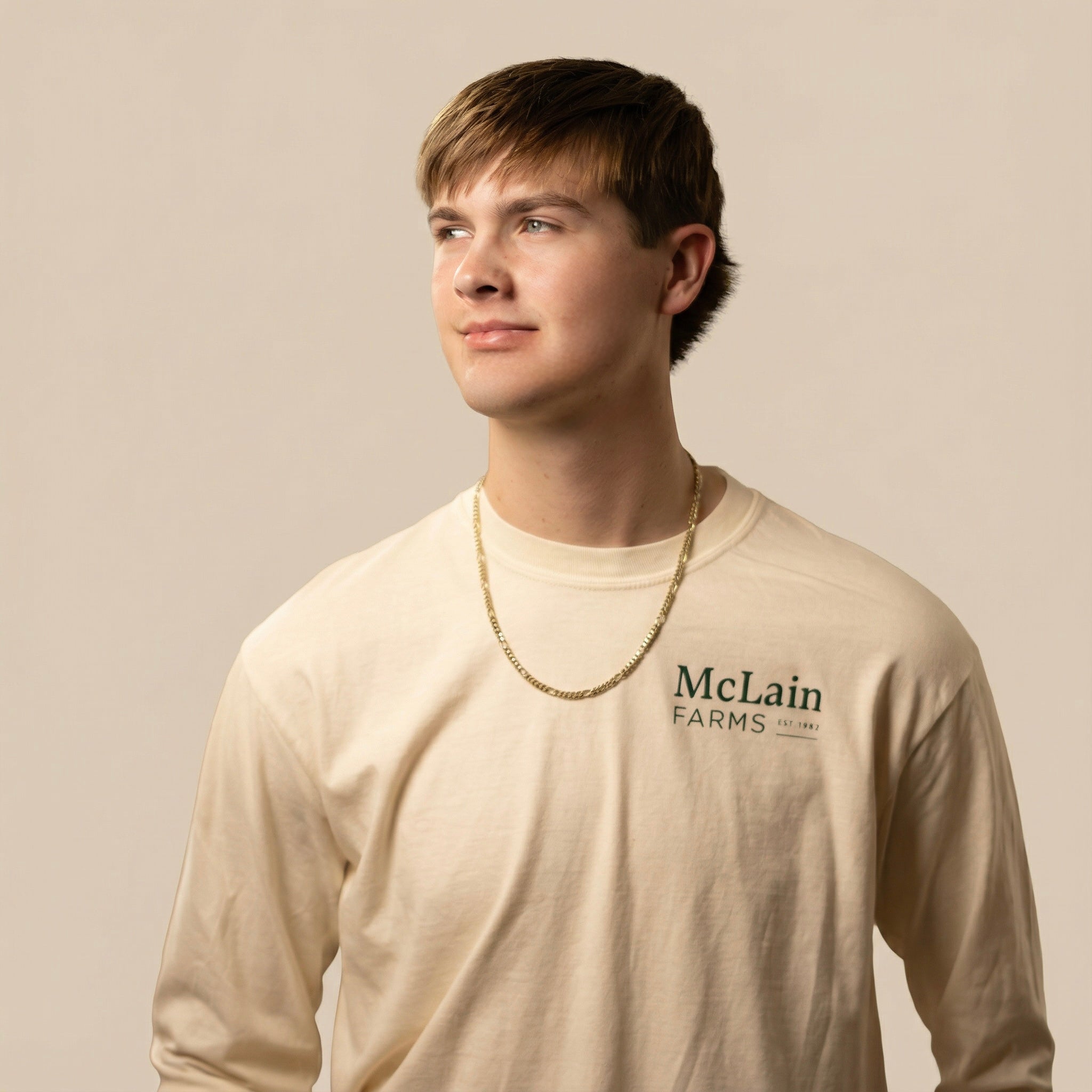 McLain Farms Comfort Color Long Sleeve Tee Shirt