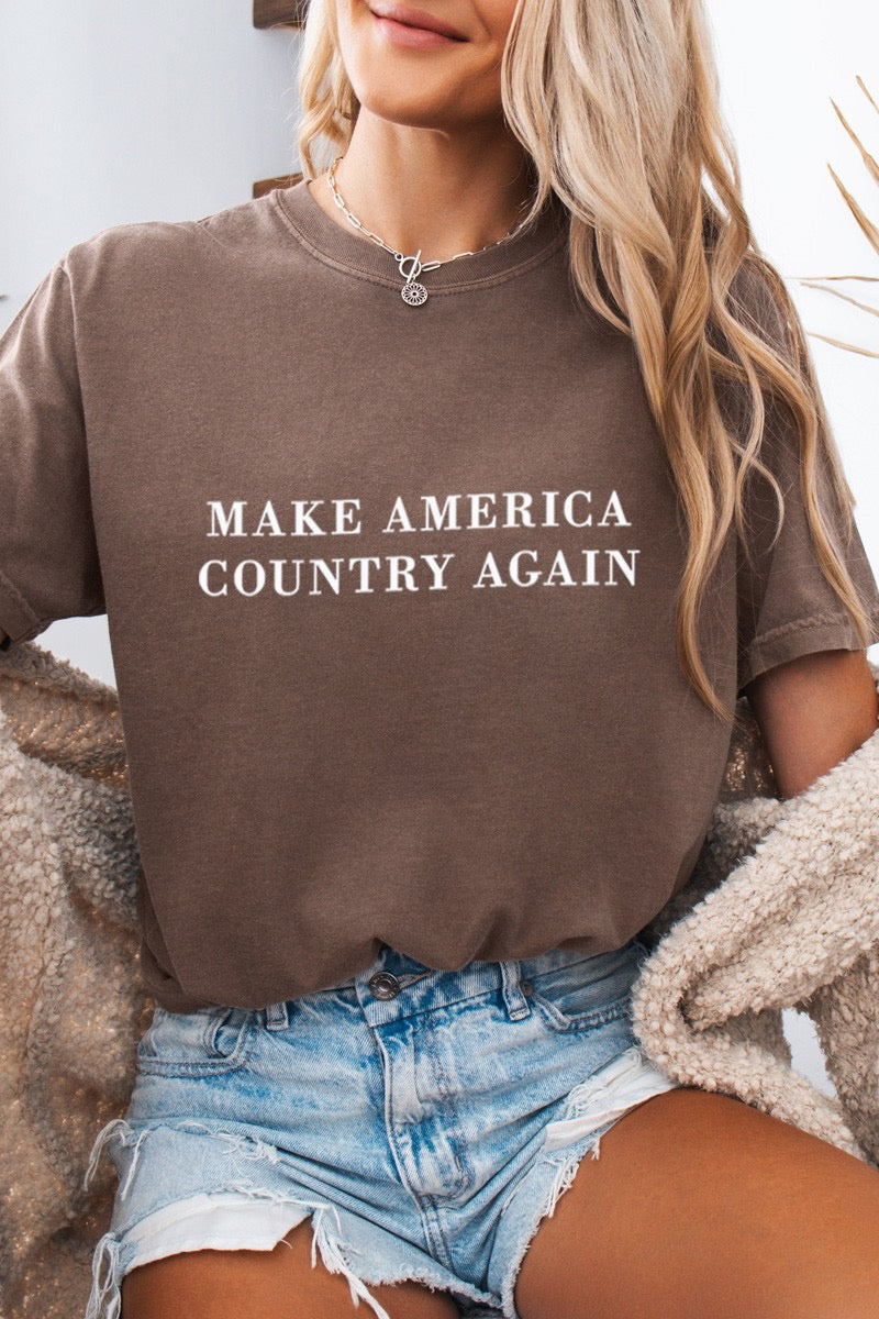 Make America Country Again Graphic Comfort Tee