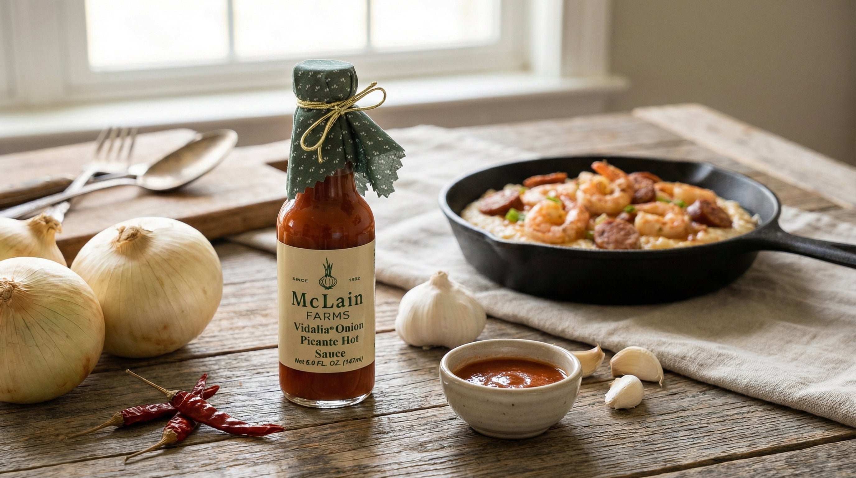 Vidalia Onion Picante Hot Sauce 5oz