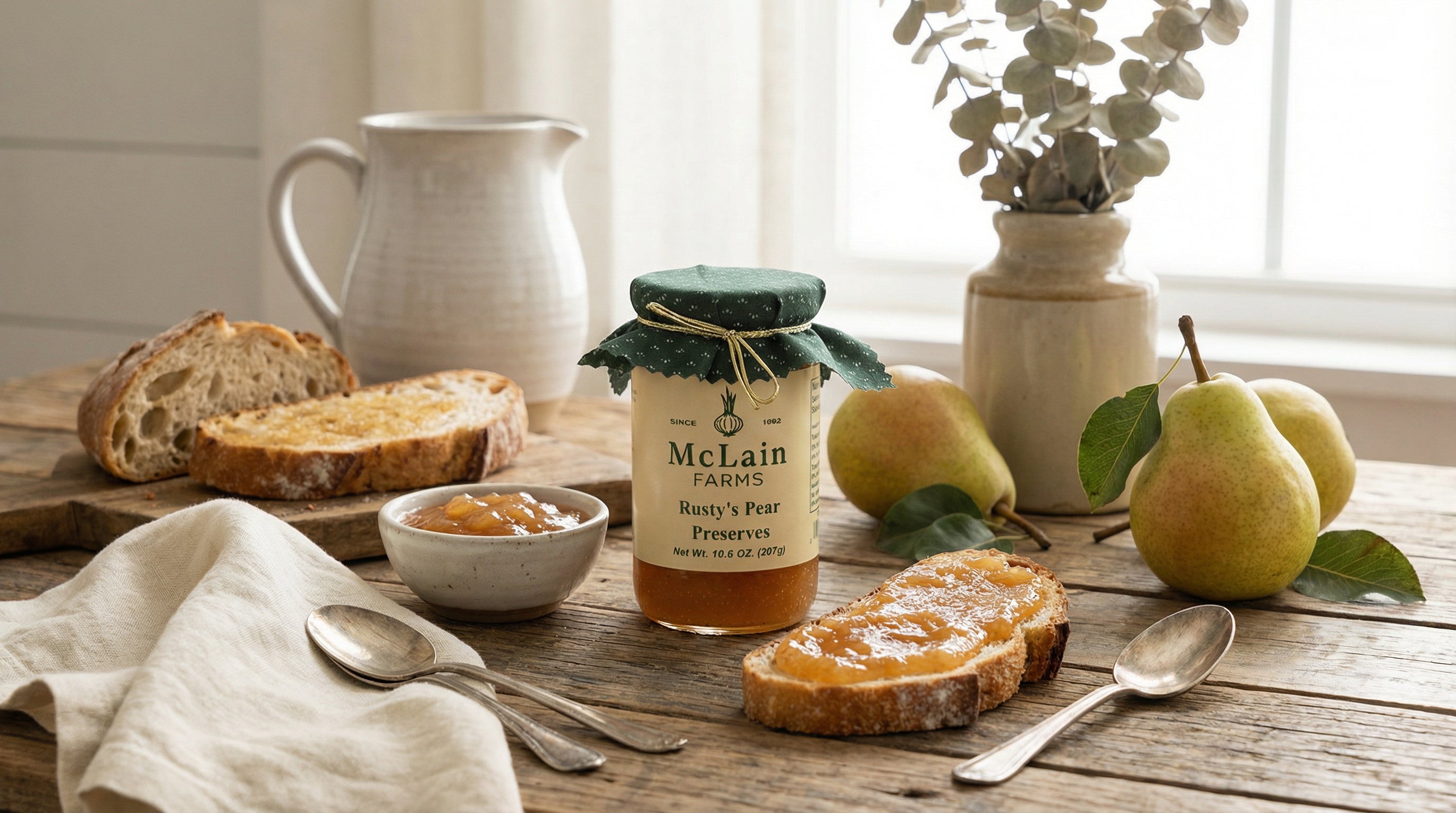 Rusty's Pear Preserves 10.5oz