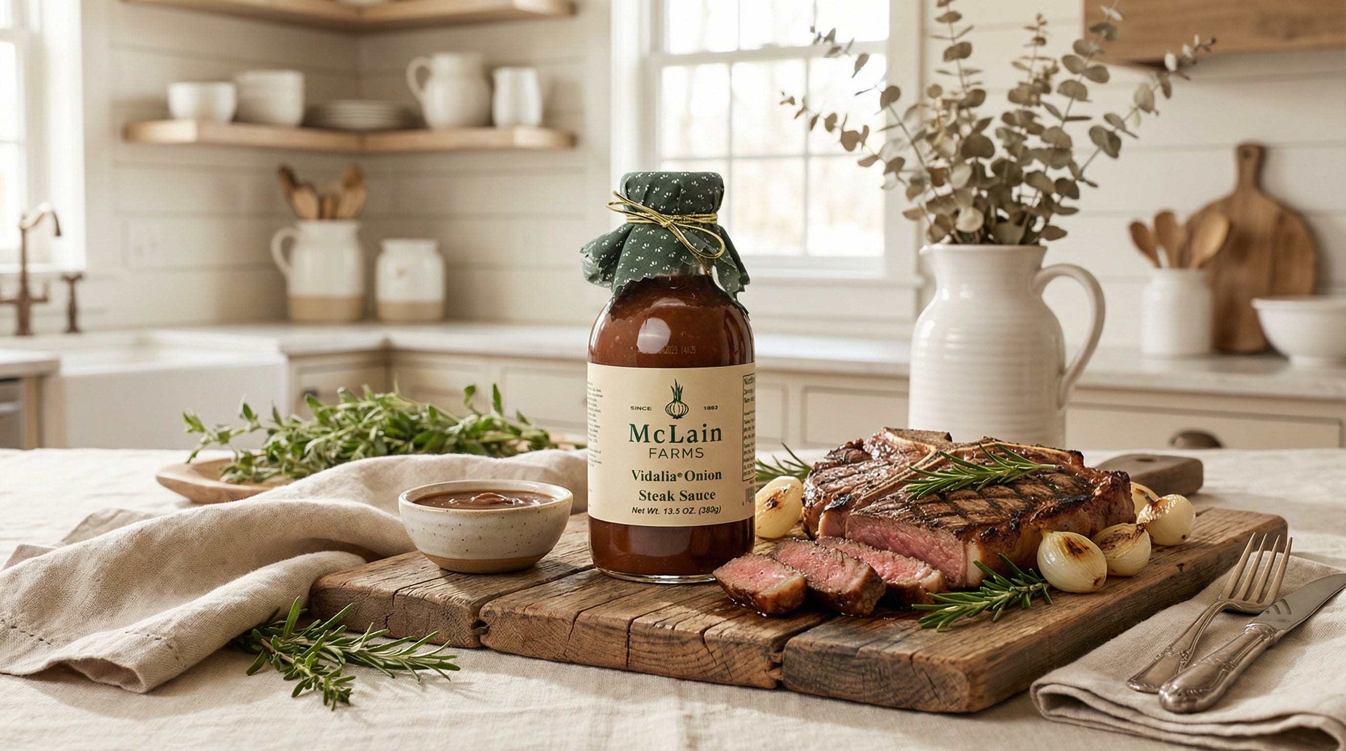 Vidalia Onion Steak Sauce – McLain Farms