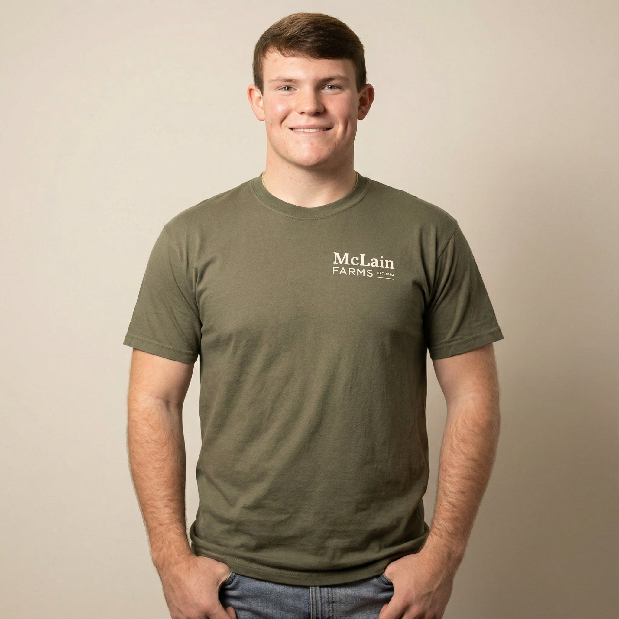 McLain Farms Comfort Color Short Sleeve Tee Shirt