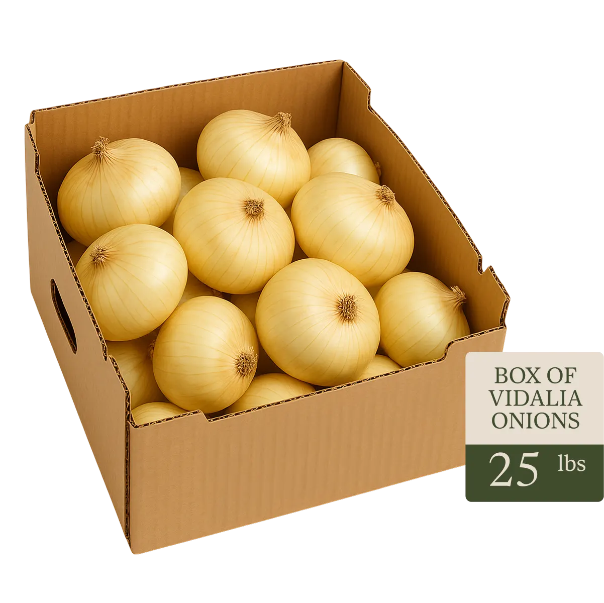 Vidalia Onions (25 LBS)